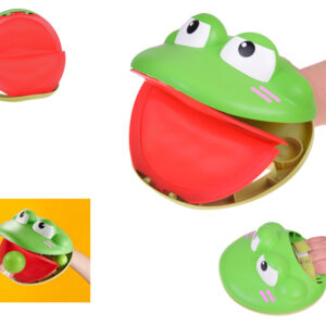Šaudymo pirštinė su paleidimo įrenginiu x2 arkadinis žaidimas FROG + kamuoliukai ZA5604 - Image 3
