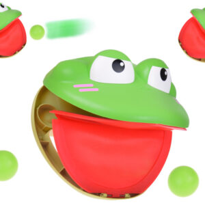 Šaudymo pirštinė su paleidimo įrenginiu x2 arkadinis žaidimas FROG + kamuoliukai ZA5604 - Image 5