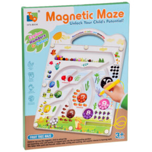 Magnetinė dėlionių lenta labirintas spalvų mokymuisi ir skaičiavimui ZA5741 - Image 8