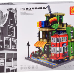 Konstruktorius SERIES World-architecture stiliaus BBQ RESTAURANT Paris 1922ele ZA5749 - Image 5