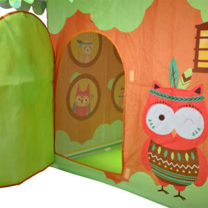 Spalvinga palapinė NAMELIS vaikams "Forest Friends" + krepšys ZA5763 - Image 4
