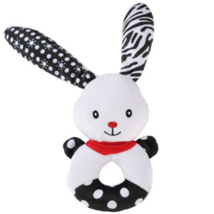 Kontrastinis barškutis kūdikiams su cypuku, BUNNY ZA5778 - Image 2