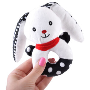 Kontrastinis barškutis kūdikiams su cypuku, BUNNY ZA5778 - Image 6