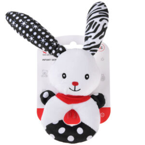 Kontrastinis barškutis kūdikiams su cypuku, BUNNY ZA5778 - Image 7
