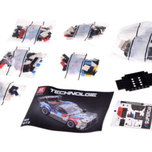 Techninių kaladėlių rinkinys Superauto RACING dažymui, aptakas, 363 dalys ZA5780 - Image 4