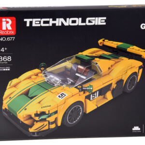 Konstruktorius sportinis automobilis P1 GTR GELTONAS-ŽALIAS 368-dalių ZA5781 - Image 8