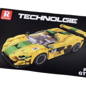 Konstruktorius sportinis automobilis P1 GTR GELTONAS-ŽALIAS 368-dalių ZA5781 - Image 5