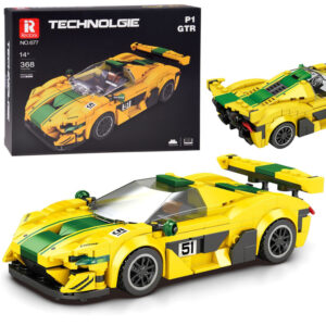 Konstruktorius sportinis automobilis P1 GTR GELTONAS-ŽALIAS 368-dalių ZA5781