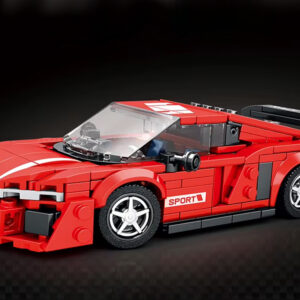 Konstruktorius automobilis RED sportinio kupė stiliaus, 373 detalių ZA5782 - Image 3