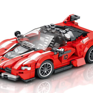 Konstruktorius Super sportinis automobilis RAUDONAS KABRIOLETAS 360 dalių ZA5786 - Image 2