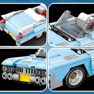 Techninės kaladėlės BLUE CONVERTIBLE klasikinis amerikietiškas 308 dalių ZA5791 - Image 4