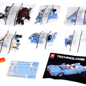 Techninės kaladėlės BLUE CONVERTIBLE klasikinis amerikietiškas 308 dalių ZA5791 - Image 5