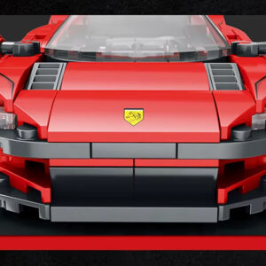 Techninių kaladėlių rinkinys Futuristinis automobilis RED su pakeliamomis durelėmis 275 detalės ZA5794 - Image 3