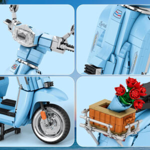 Licencijuotos kaladėlės itališkam motoroleriui Lambretta V 200 Special 1169-ele ZA5795 - Image 5