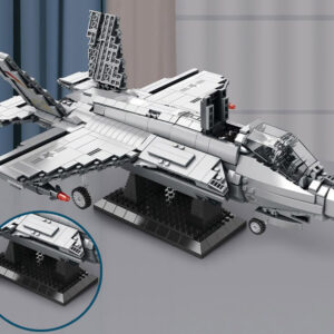 Techniniai kaladėlių rinkiniai Licencijuotas amerikiečių naikintuvas F-35 Lightning II 1600 dalių ZA5799 - Image 8