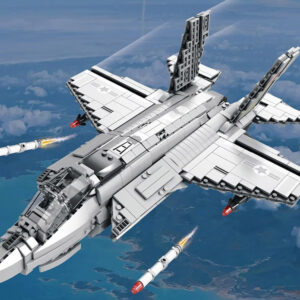 Techniniai kaladėlių rinkiniai Licencijuotas amerikiečių naikintuvas F-35 Lightning II 1600 dalių ZA5799 - Image 6