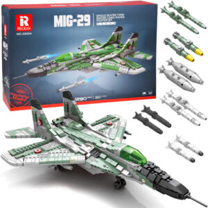 Konstruktorius tolimojo nuotolio naikintuvas MIG-29 1290 detalių ZA5800