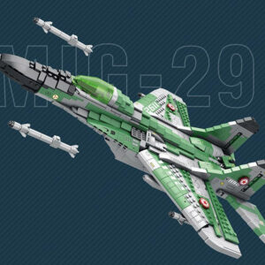 Konstruktorius tolimojo nuotolio naikintuvas MIG-29 1290 detalių ZA5800 - Image 4