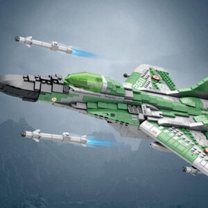 Konstruktorius tolimojo nuotolio naikintuvas MIG-29 1290 detalių ZA5800 - Image 7