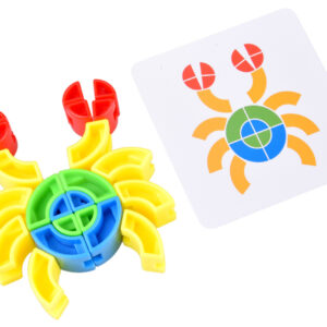 Montessori geometrinis galvosūkis pastabumo įgūdžiams lavinti ir rankų mankštai ZA5808 - Image 6