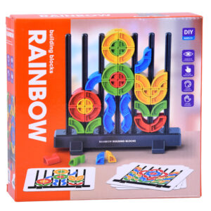 Montessori geometrinis galvosūkis pastabumo įgūdžiams lavinti ir rankų mankštai ZA5808 - Image 8