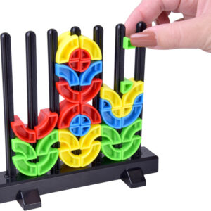 Montessori geometrinis galvosūkis pastabumo įgūdžiams lavinti ir rankų mankštai ZA5808 - Image 7