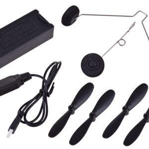 Didelis EPP putplasčio keleivinis nuotoliniu būdu valdomas lėktuvas su LED apšvietimu ir USB įkrovimu RC0722 - Image 4