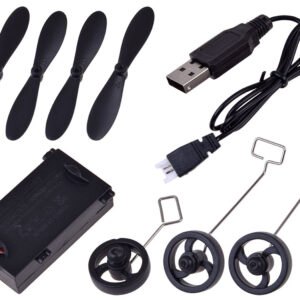 G8 Glider – lengvas EPP putplasčio RC lėktuvas su LED apšvietimu ir USB įkrovimu RC0723 - Image 5