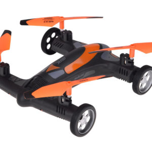 Nuotoliniu būdu valdomas DRONE kvadrokopteris su kamera 2 viename skraidantis + važiuojantis RC0725 PO - Image 5