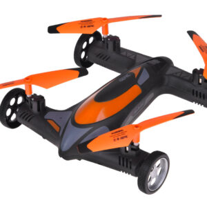 Nuotoliniu būdu valdomas DRONE kvadrokopteris su kamera 2 viename skraidantis + važiuojantis RC0725 PO - Image 3