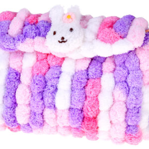„DIY“ kūrybinis rinkinys – pūkuota „Pom Pom“ rankinė ZA5814 - Image 7
