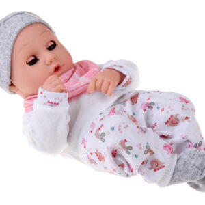 Lėlė BOBAS 32cm su judančiomis akimis + maitinimo priedai ZA5833 - Image 2