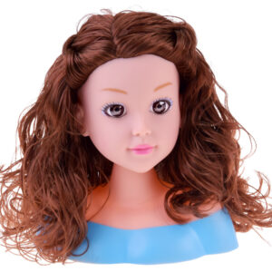 Kirpimo galva 20 cm BLACK DOLL su kirpimo priedais ZA5838 - Image 7