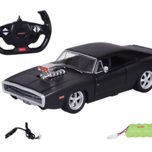 Nuotoliniu būdu valdomas automobilis Dodge Charger R/T 1970 ikoniškas amerikietiškas RC0725 - Image 3