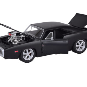Nuotoliniu būdu valdomas automobilis Dodge Charger R/T 1970 ikoniškas amerikietiškas RC0725 - Image 5