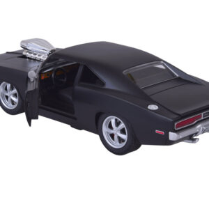 Nuotoliniu būdu valdomas automobilis Dodge Charger R/T 1970 ikoniškas amerikietiškas RC0725 - Image 8