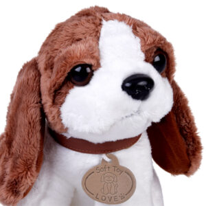 BEAGLE šuns talismanas krepšyje – pliušinis šuniukas ZA5856 - Image 4