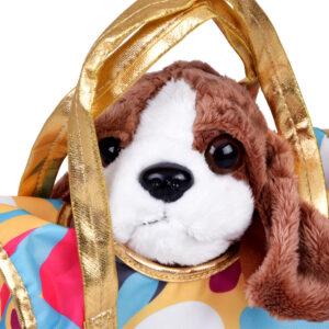 BEAGLE šuns talismanas krepšyje – pliušinis šuniukas ZA5856 - Image 6