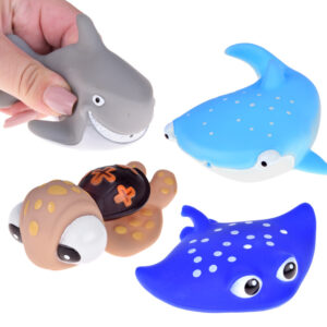 Guminiai žaislai maudynėms, 4 vnt. SEASIDE ANIMALS ZA5858