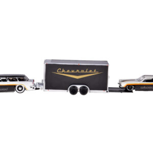 Licencijuoti metaliniai automobiliai 1:64 – Chevrolet Nomad 1955 ir Vega 1971 ZA5863 - Image 3