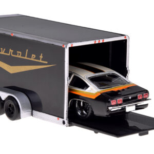 Licencijuoti metaliniai automobiliai 1:64 – Chevrolet Nomad 1955 ir Vega 1971 ZA5863 - Image 7