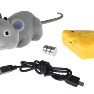 Miela nuotoliniu būdu valdoma pelė su jutikliu – žaislas katėms RC0730 - Image 3