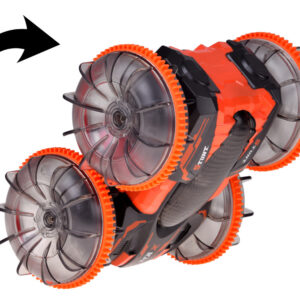 Amfibinis automobilis 2-in-1 kaskadinis R/C nuotoliniu būdu valdomas – važiuoja, plaukia, šviečia RC0735 - Image 7