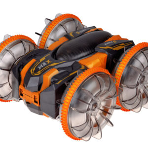 Amfibinis automobilis 2-in-1 kaskadinis R/C nuotoliniu būdu valdomas – važiuoja, plaukia, šviečia RC0735 - Image 5