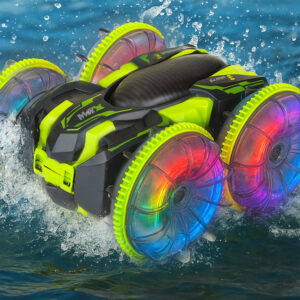 Amfibinis automobilis 2-in-1 kaskadinis R/C nuotoliniu būdu valdomas – važiuoja, plaukioja, šviečia RC0735 - Image 6