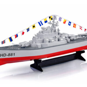 Nuotoliniu būdu valdomas didelis laivas BATTLESHIP LHD-881, mastelis 1:390 RC0736 - Image 4