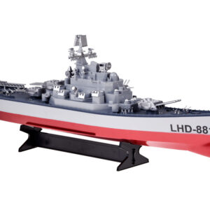 Nuotoliniu būdu valdomas didelis laivas BATTLESHIP LHD-881, mastelis 1:390 RC0736 - Image 3