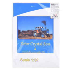 Kolekcinis modelis TRAKTOR Zetor Crystal 8011 1:32 ZA5889 - Image 8