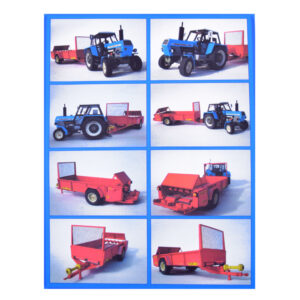 Kolekcinis modelis TRAKTOR Zetor Crystal 8011 1:32 ZA5889 - Image 5
