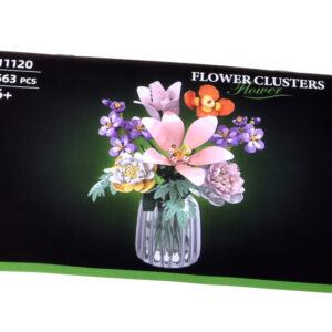 Konstruktorius FLOWERS 9 augalai – lauko gėlių puokštė 563 detalės ZA5896 - Image 4